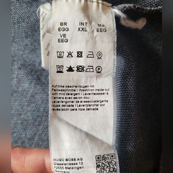 Hugo Boss Men’s XL Brown Zip Up Turtleneck Sweater Knit Pullover B22 - Picture 8 of 10